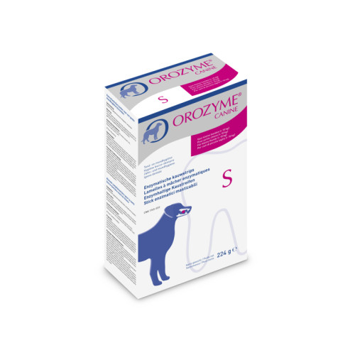 Orozyme canine strisce enzimatiche masticabili per cani di taglia piccola
