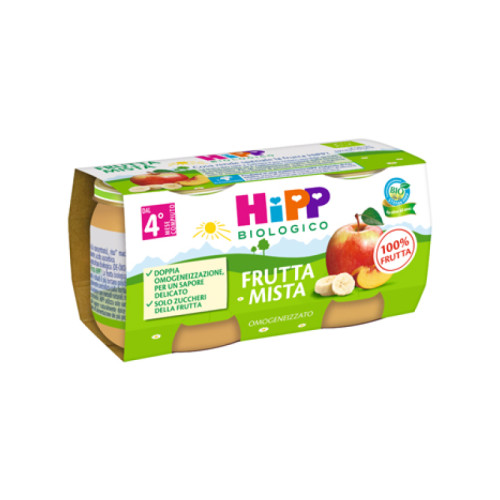 Hipp bio omogeneizzato frutta mista 2x80 g