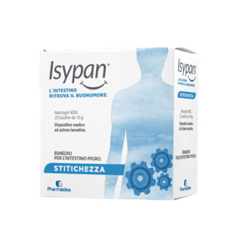 Isypan stitichezza macrogol 4000 20 bustine 10 g