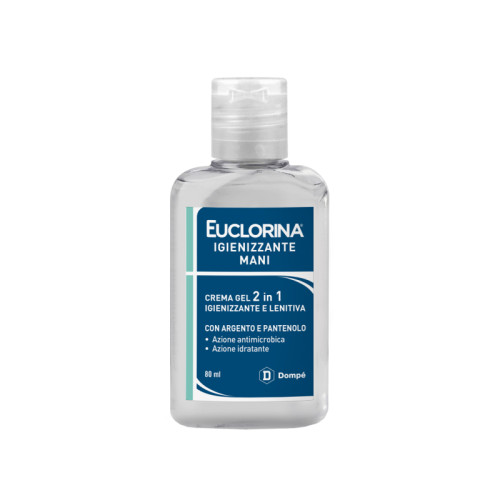 Euclorina igienizzante mani crema gel 80 ml