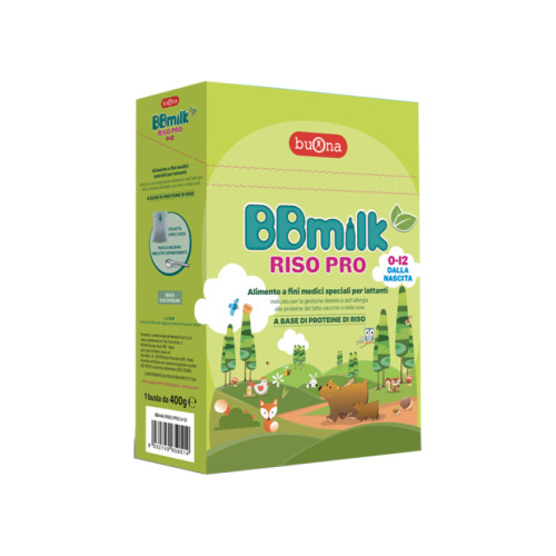 Bbmilk riso pro 0-12 400 g