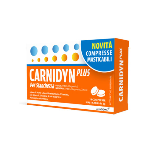 Carnidyn plus 18 compresse masticabili