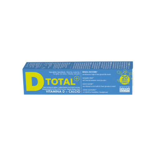 D total+ vitamina d-ca 20 compresse effervescneti