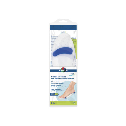 Soletta siliconica master-aid footcare large 41-42 metatarso i6