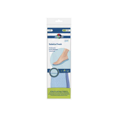 Master-aid footcare soletta fresh ritagliabile 2 pezzi i2