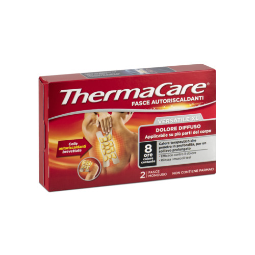 Fascia autoriscaldante versatile thermacare xl 2 pezzi
