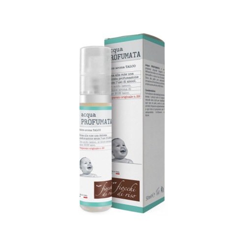 Fiocchi di riso acqua profumata rinfrescante talco 50 ml