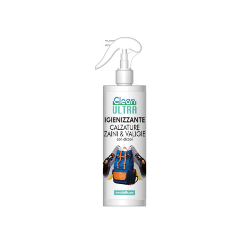 Clean ultra igienizzante calzature-zaini-valigie 250 ml