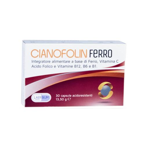 Cianofolin ferro 30 capsule acidoresistenti