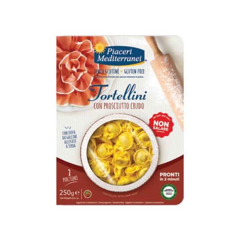 Piaceri mediterranei tortellini prosciutto 250 g