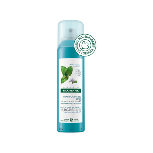 Klorane shampoo secco menta 150 ml
