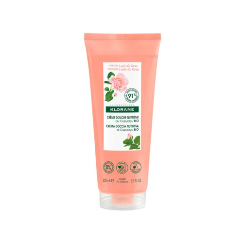 Klorane crema doccia latte di rosa 200 ml