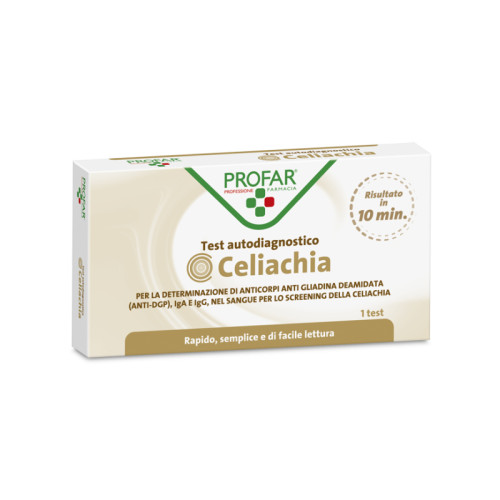 Profar test celiachia test rapido immunocromatrografico a flusso laterale 1 pezzo
