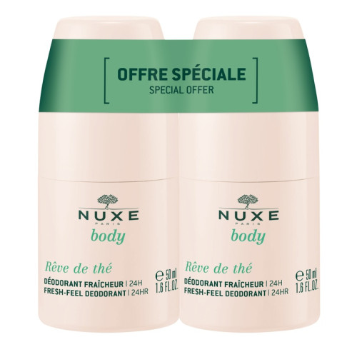 Nuxe fresh feel deodorant 24h duo 2 x 50 ml