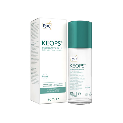 Roc keops deodorante roll-on 48h 30 ml