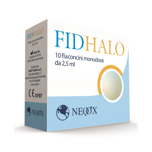 Fidhalo 10 flaconcini monodose da 2,5 ml