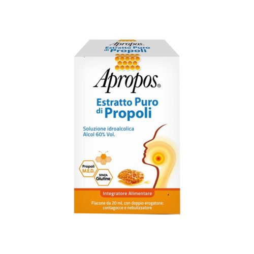 Apropos estratto puro di propoli spray+contagocce 20 ml