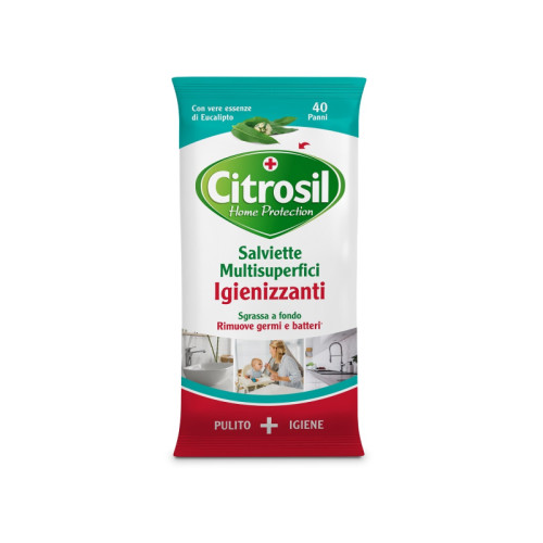 Citrosil salviette igienizzanti eucalipto 40 pezzi