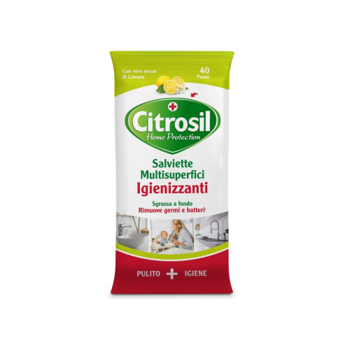 Citrosil salviette igienizzanti limone 40 pezzi