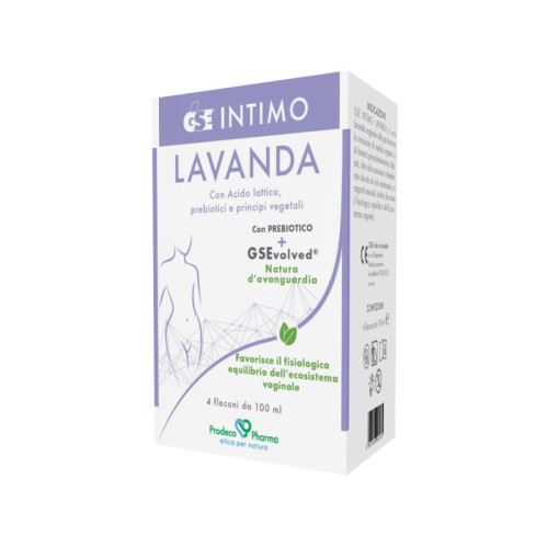 Gse intimo lavanda 4 flaconi da 100 ml