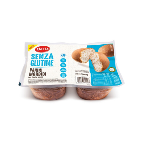 Doria panini morbidi 4x50 g