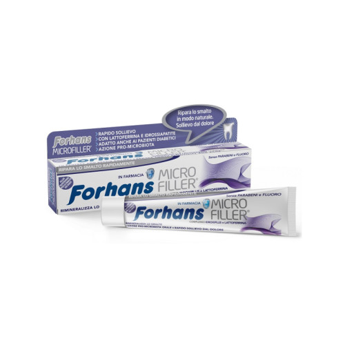 Forhans dentifricio microfiller protezione smalto 75 ml