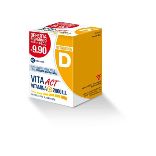 Vita act vitamina d 2000ui 60 compresse