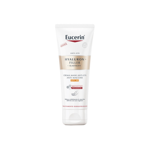 Eucerin hyaluron filler + elasticity crema mani anti macchie 75 ml