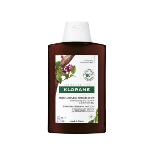 Klorane shampoo chinina-stella alpina bio 200 ml