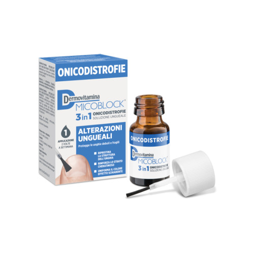 Dermovitamina micoblock 3 in 1 onicodistrofie alterazioni ungueali 7 ml