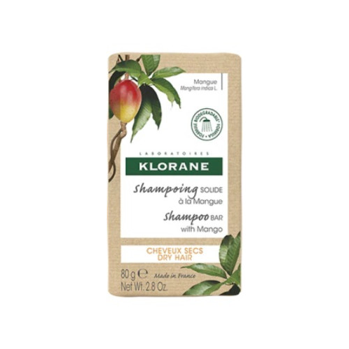 Klorane shampoo solido mango 80 g