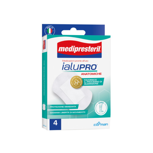 Medipresteril ialupro gambe 10x15 cm 4 pezzi
