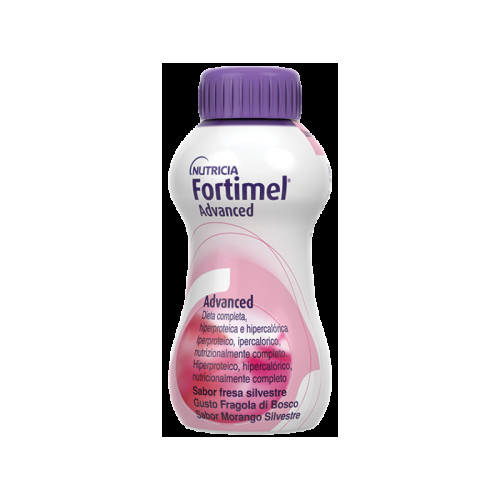 Fortimel advanced fragola di bosco 4x200 ml
