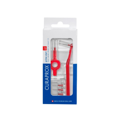 Curaprox cps 07 scovolino prime start 07 red 5 pezzi