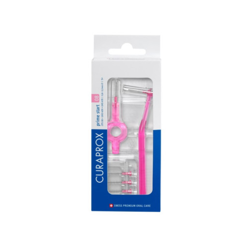 Curaprox cps 08 scovolino prime start 08 pink 5 pezzi