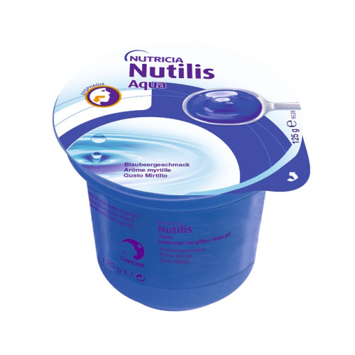 Nutilis aqua gel mirtillo 12 x 125 g