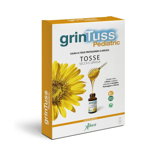 Grintuss pediatric sciroppo 12 flaconcini