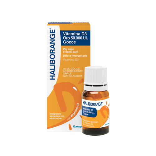 Haliborange vitamina d3 oro 50000ui gocce 30 ml
