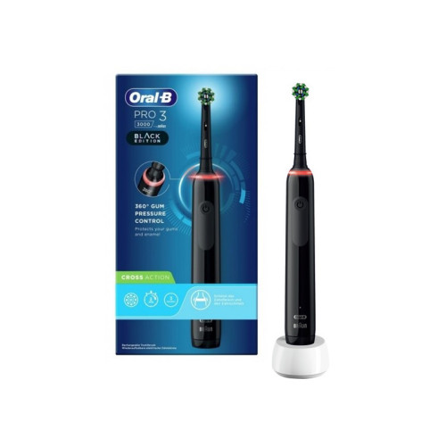 Oralb pro3 black crossaction spazzolino elettrico