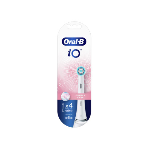 Oralb power refill io gentle clean white 4 pezzi