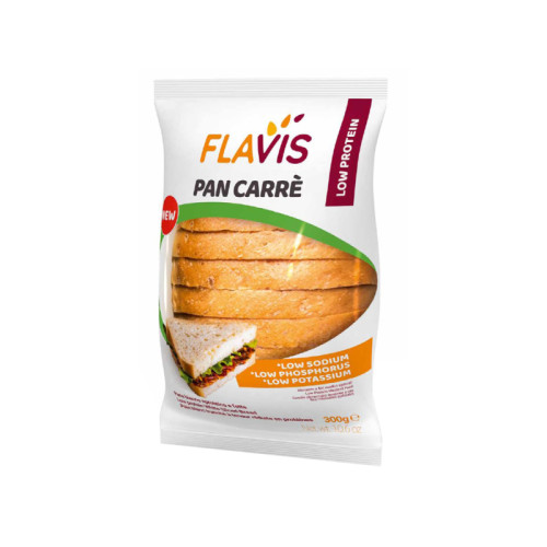Flavis pan carre' aproteico 300 g