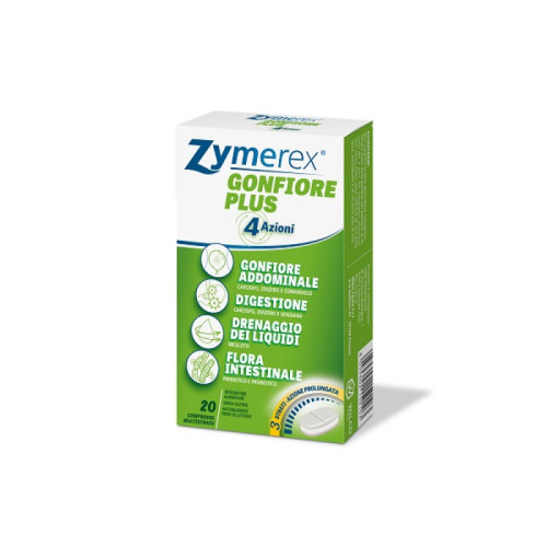 Zymerex gonfiore plus 20 compresse