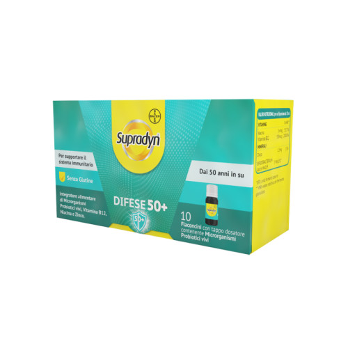 Supradyn difese 50+ 10 flaconcini 10 ml