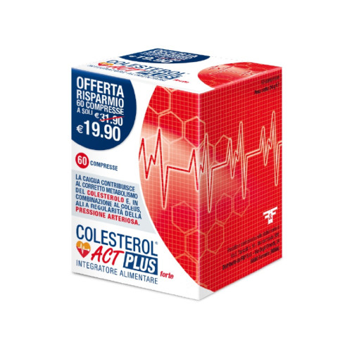 Colesterol act plus forte 60 compresse