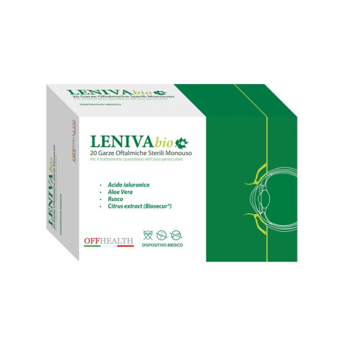 Leniva biosecur garze oftalmiche 20 pezzi