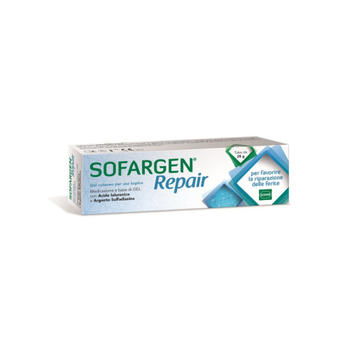 Medicazione sofargen gel acido ialuronico e argento sulfadiazina 25 g