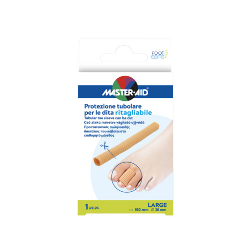 Protezione tubolare master-aid footcare ritagliabile 15 cm 25 mm large c8