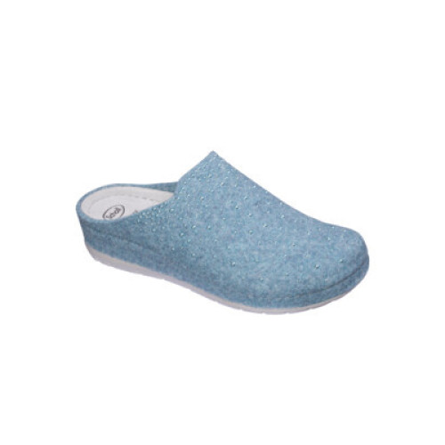 Calzatura inverness felt+strass woman light blue 41