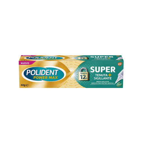 Polident super tenuta+sigillante menta delicata adesivo protesi dentale 40 g