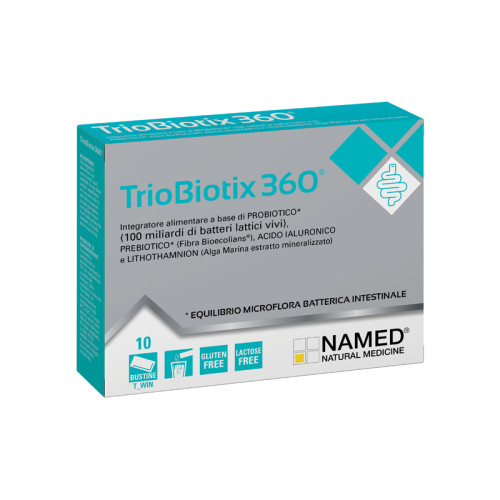 Triobiotix360 10 bustine da 4 g con edulcorante